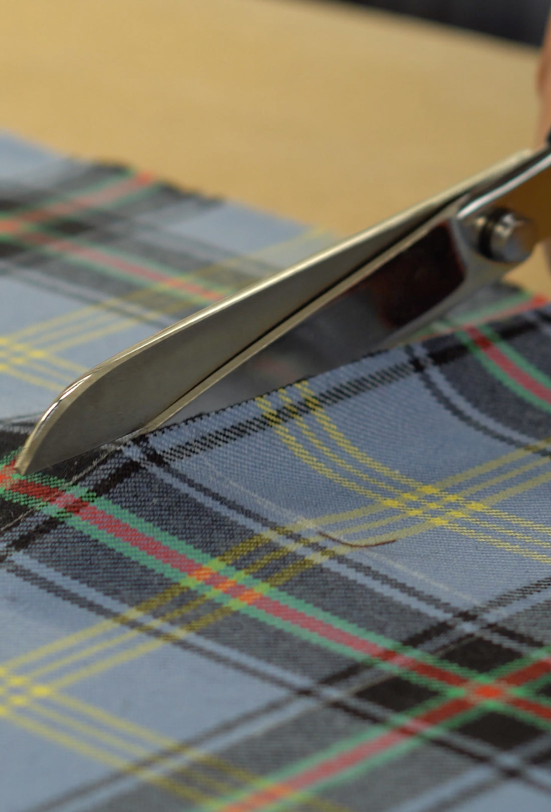 Murphy Skirt - Blue Tartan