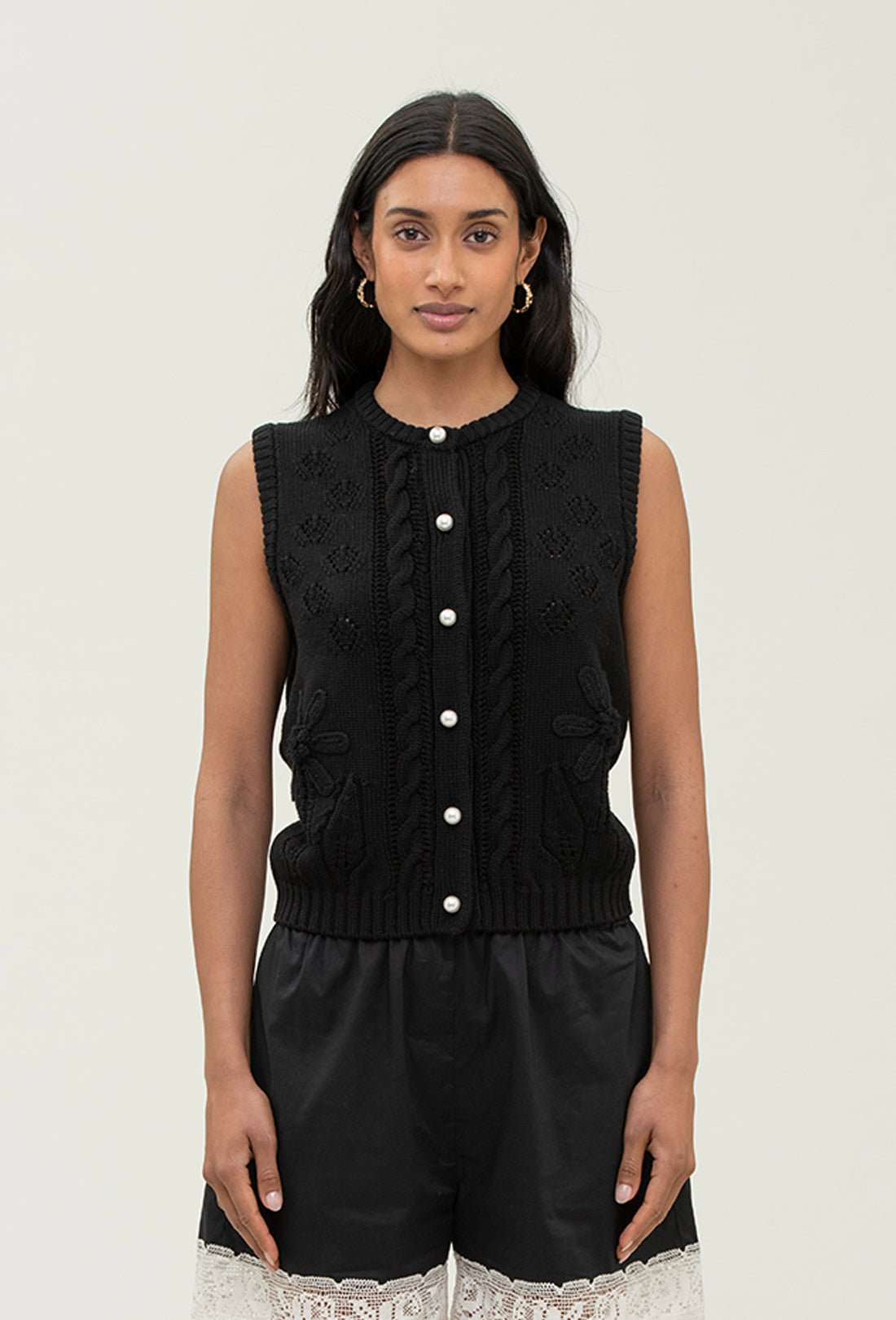 Arden Vest - Black