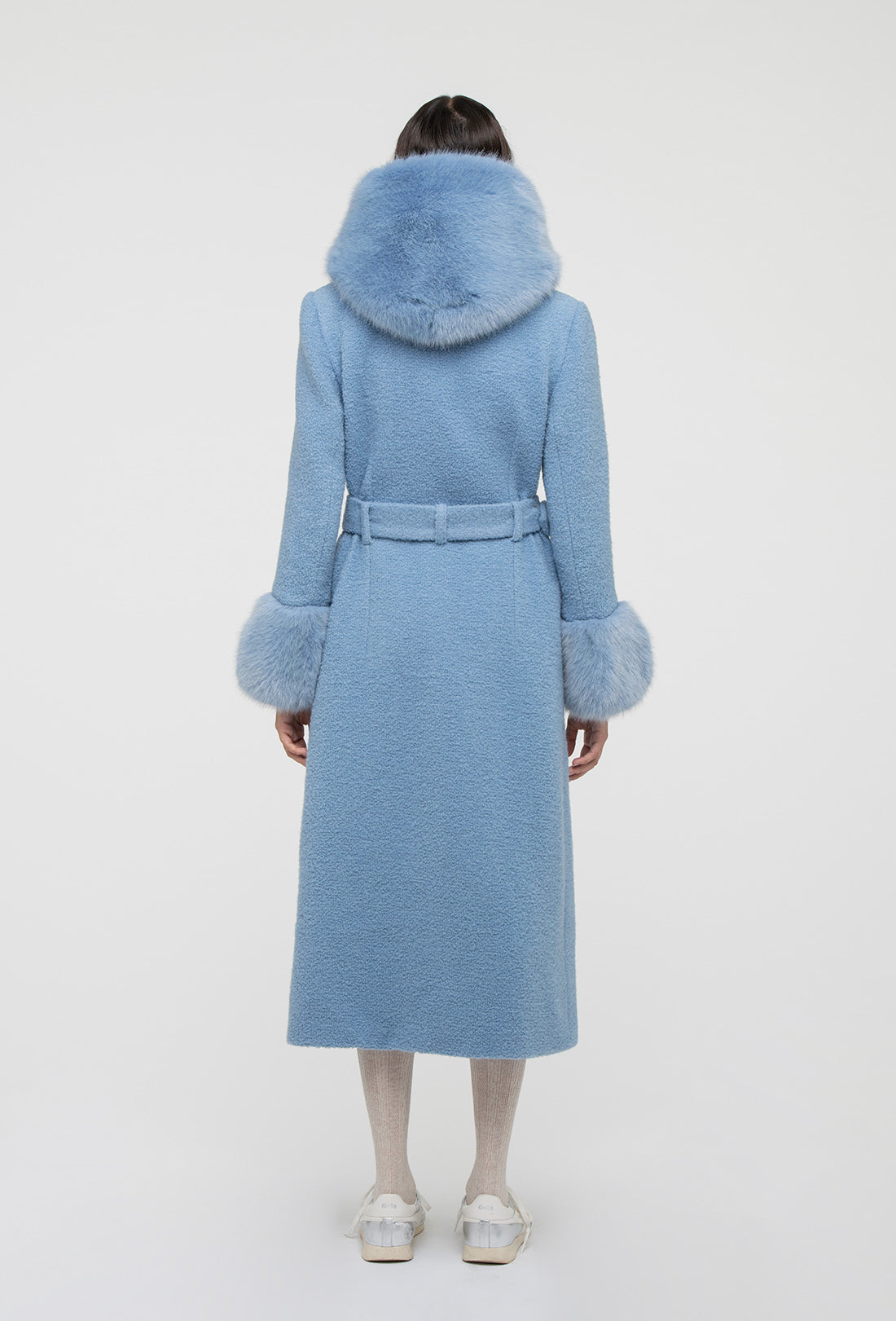 Pre-order Dallas Coat - Faded Denim