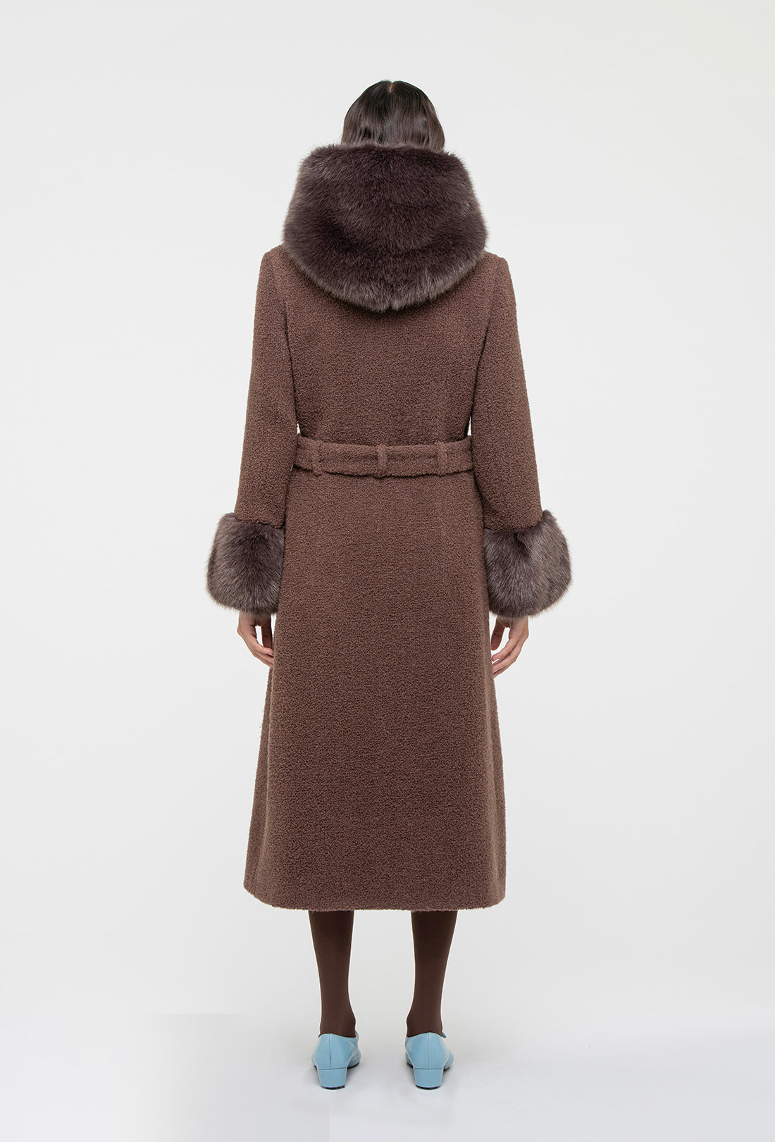 Pre-order Dallas Coat - Chocolate Brown