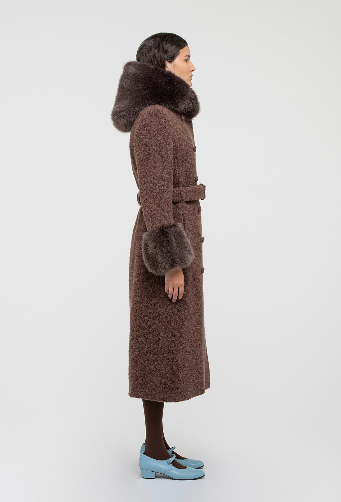 Pre-order Dallas Coat - Chocolate Brown