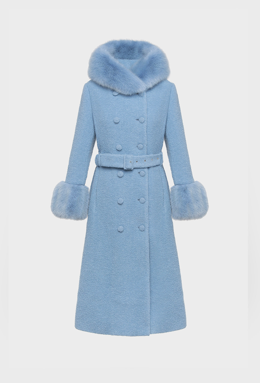 Pre-order Dallas Coat - Faded Denim