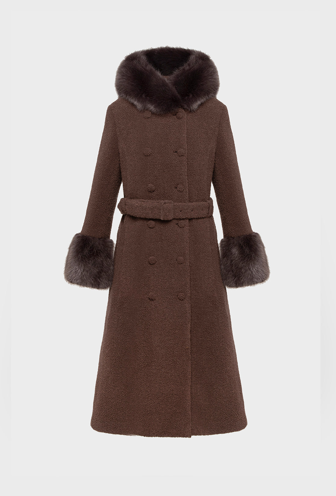 Pre-order Dallas Coat - Chocolate Brown