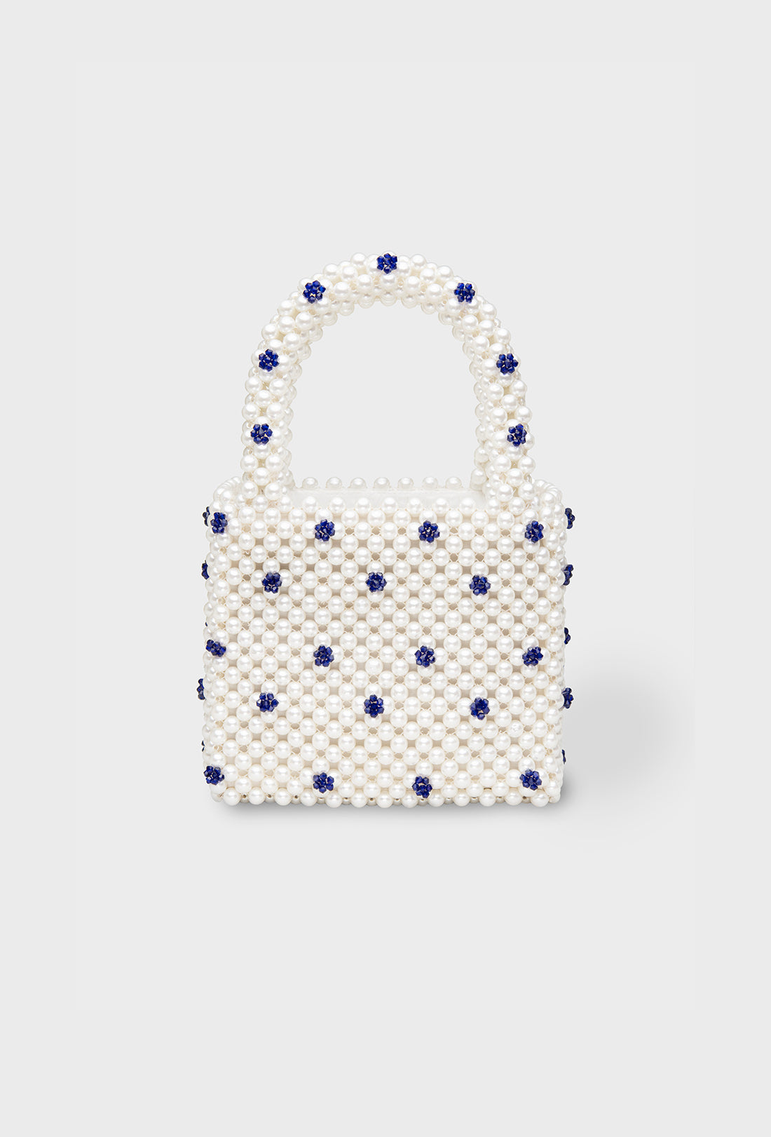 Mini Dolly Bag - Pearl/Blue