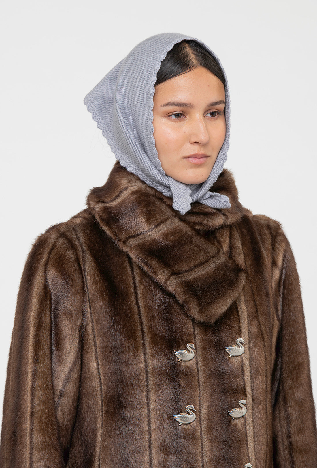 Ezio Scarf - Pale Grey
