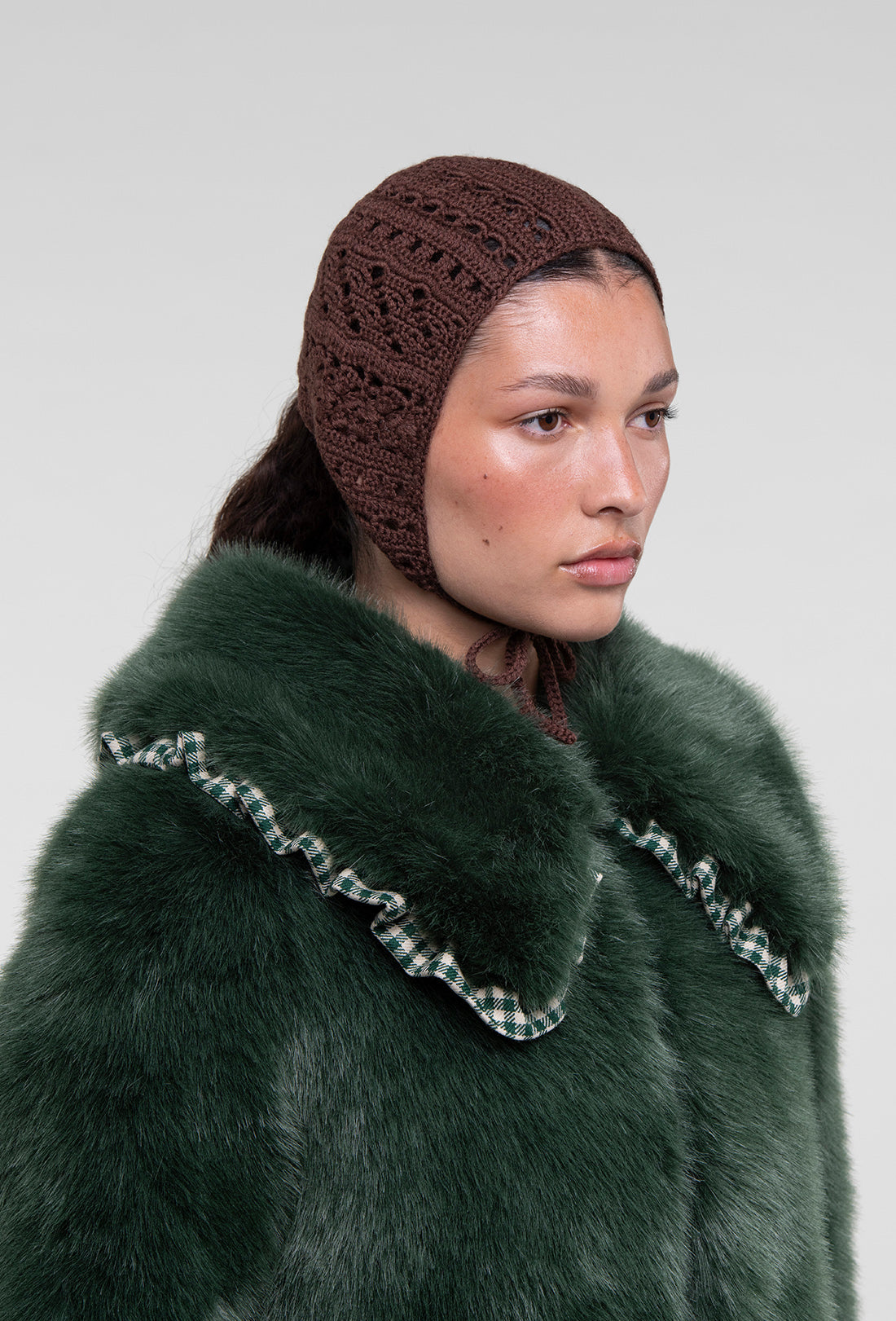 Goldrush Bonnet - Chocolate Brown