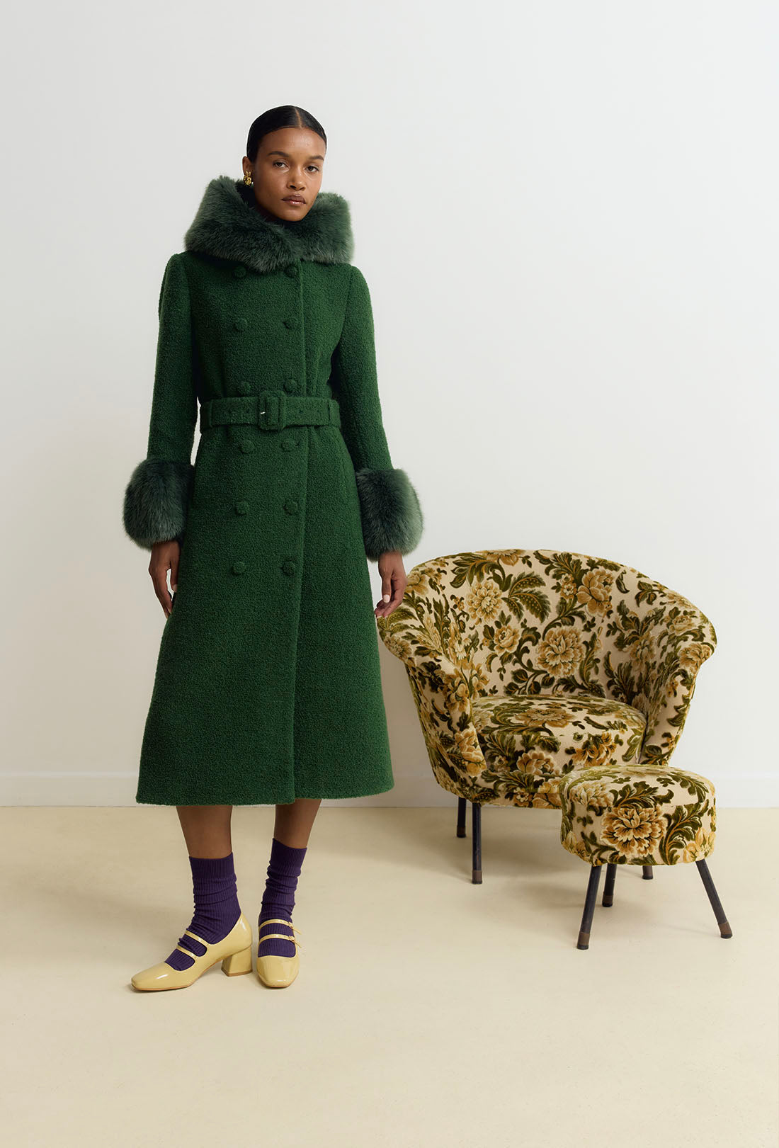 Dallas Coat - Forest Green