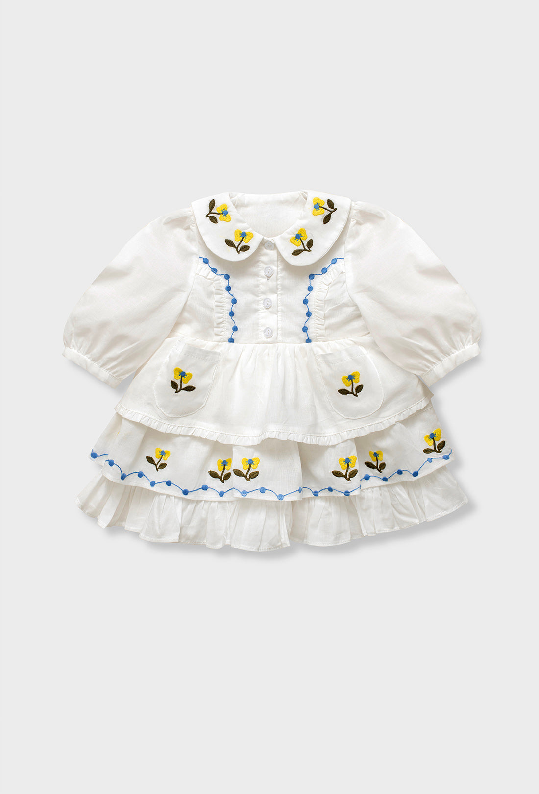 Hera Baby & Kids Dress - White/Multi