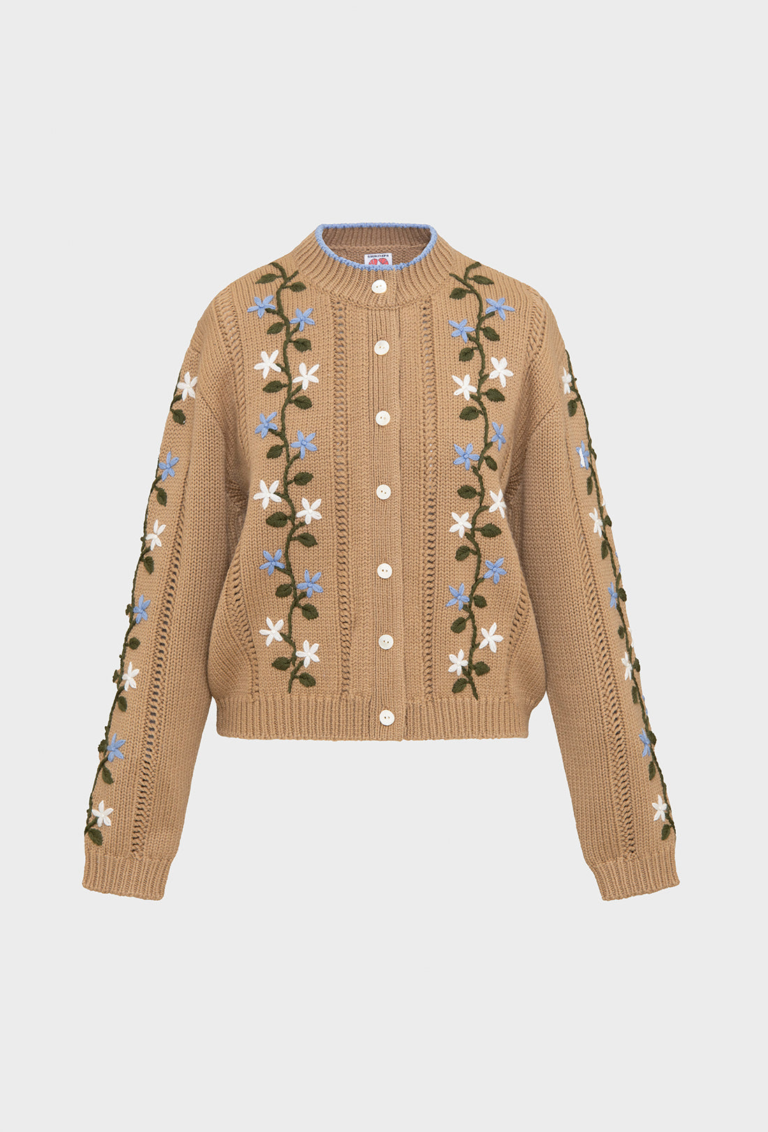Hesper Cardigan - Camel/Multi