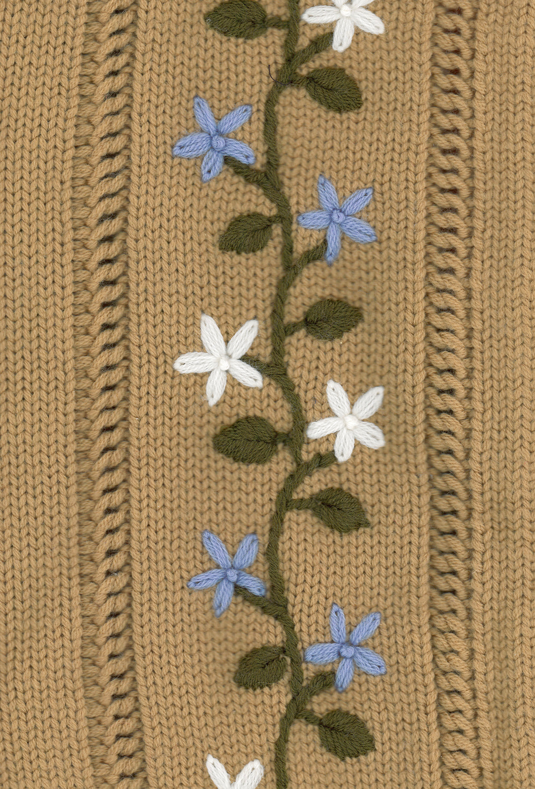 Hesper Cardigan - Camel/Multi