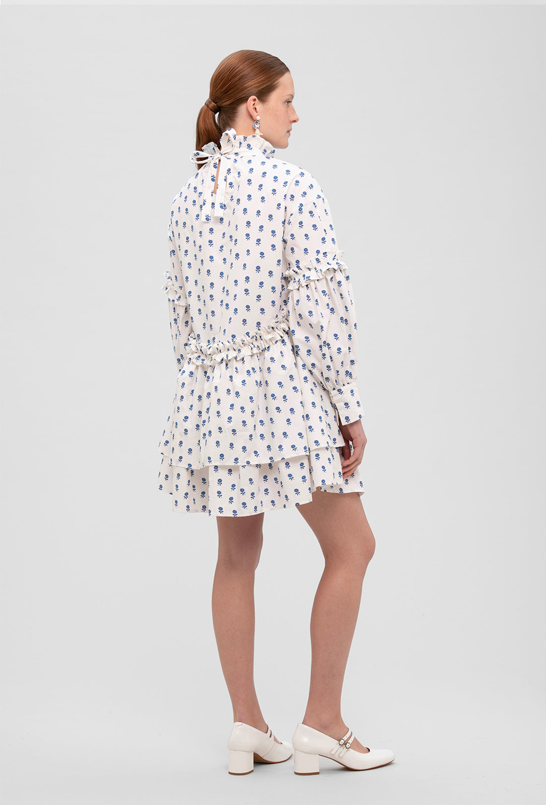 Irene Dress - Delft Flower