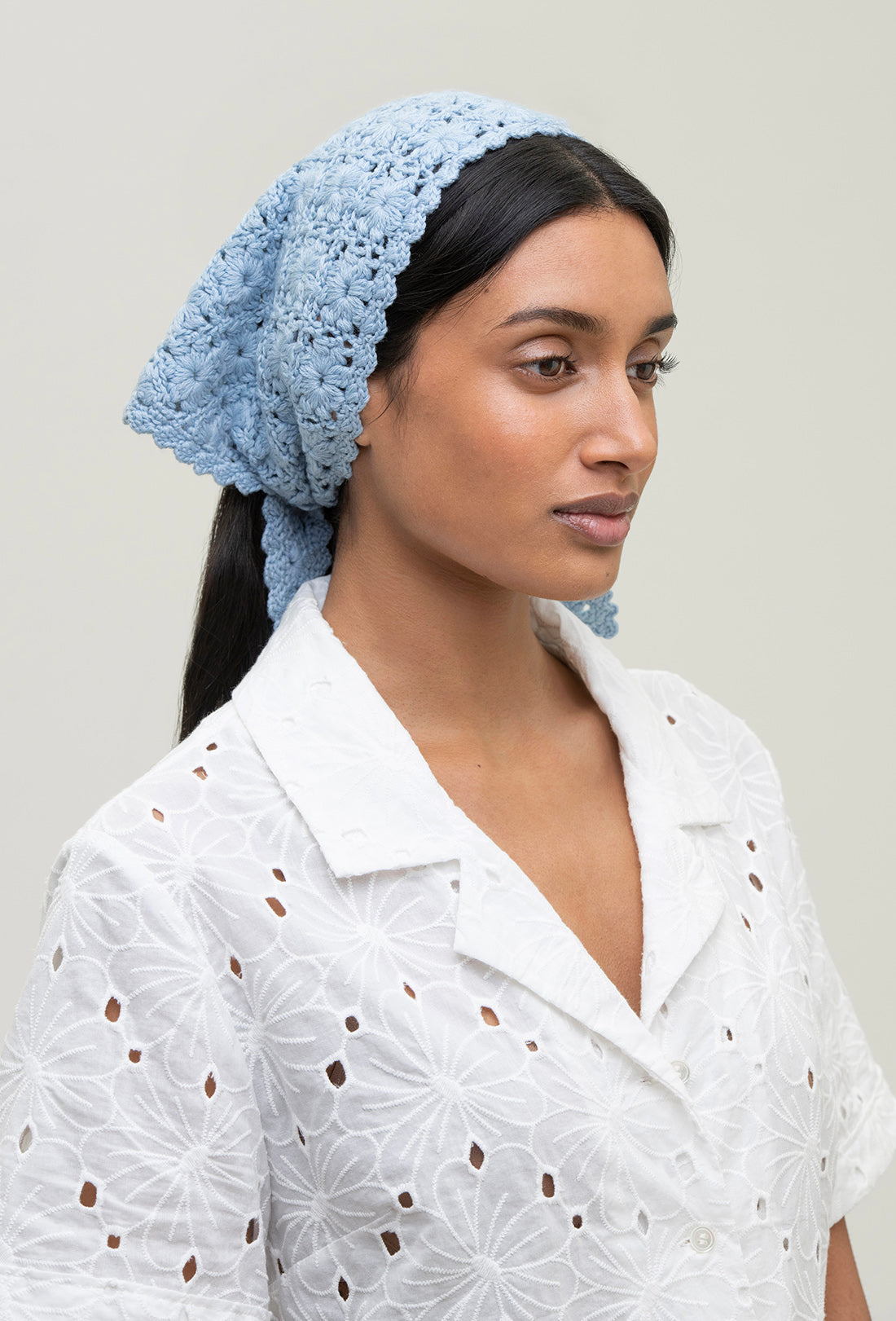 Isha Scarf - China Blue