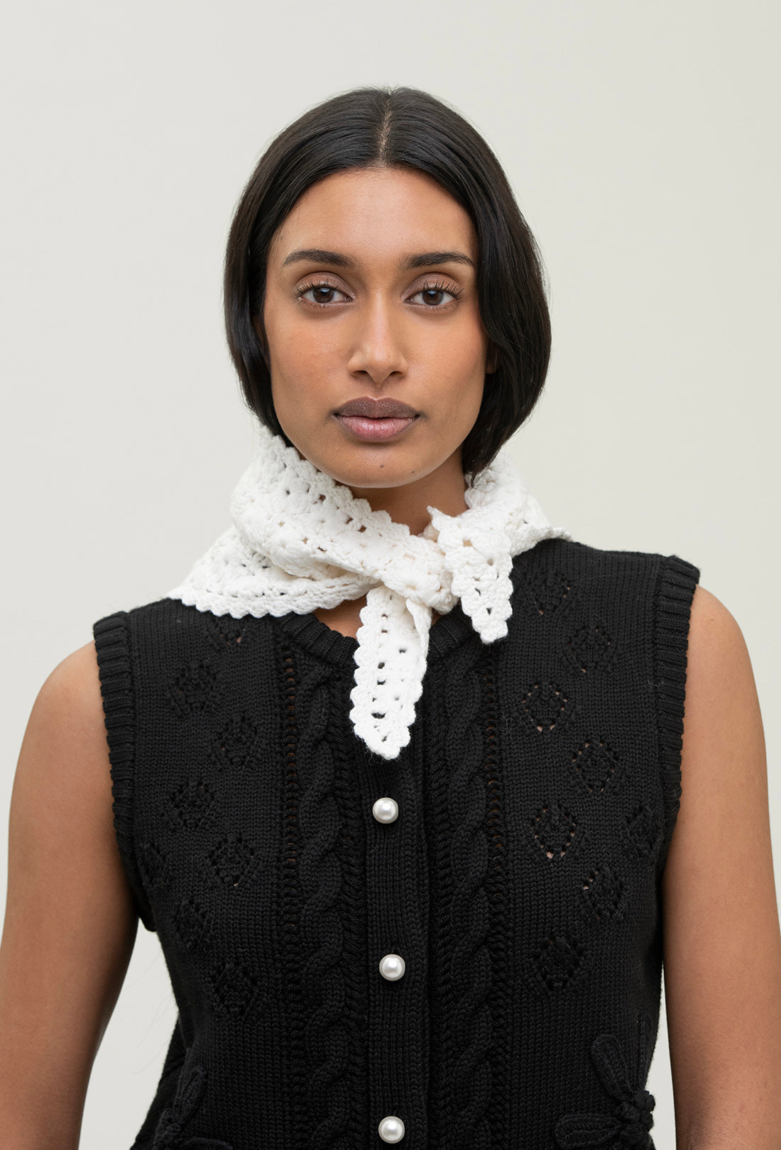 Isha Scarf - Cream