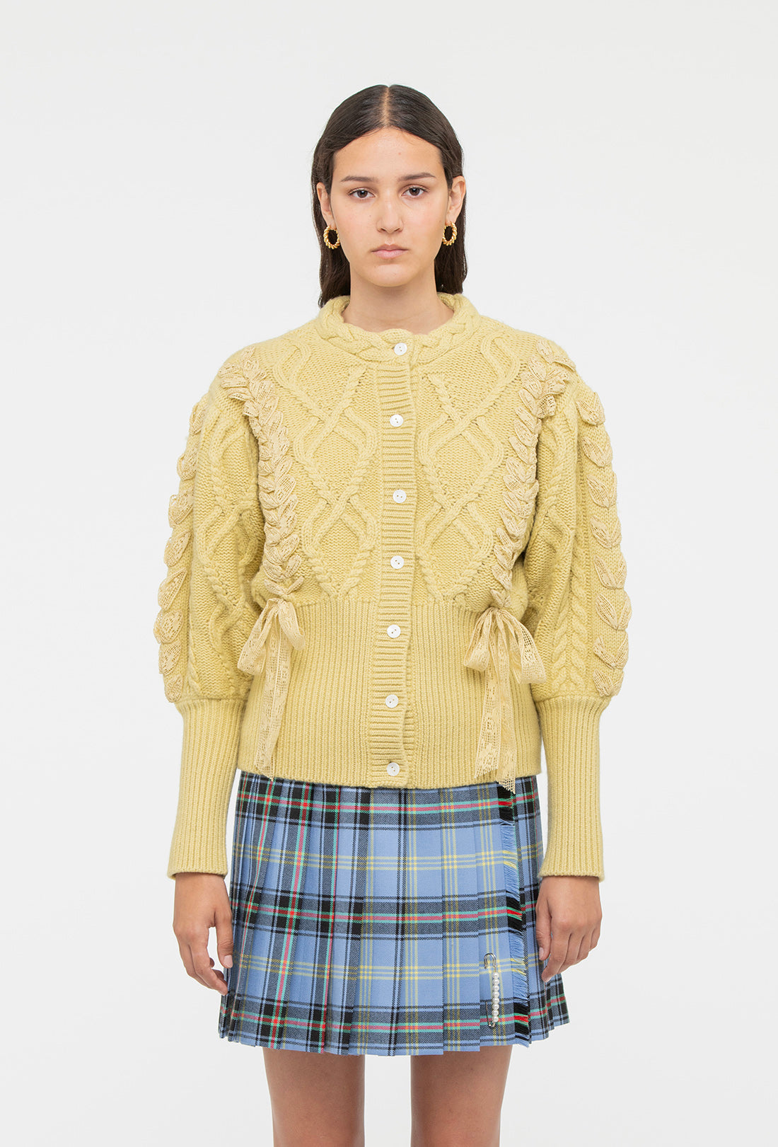 Jesse Cardigan - Dusty Yellow