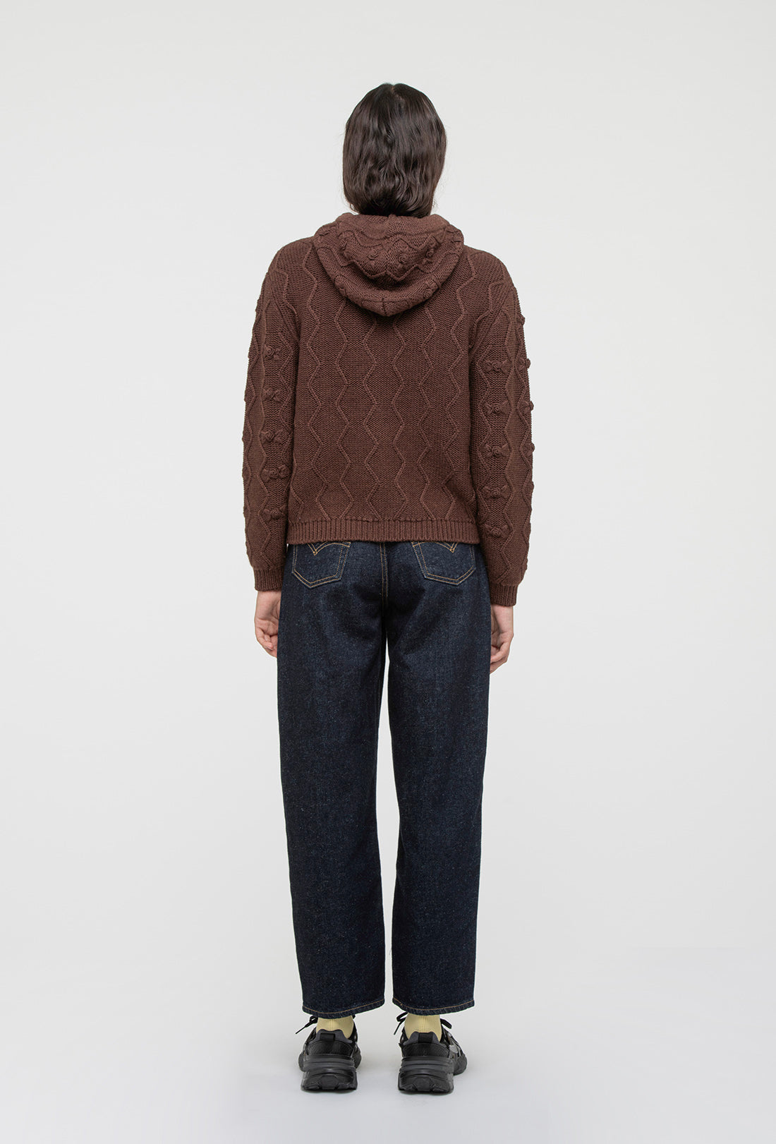 Junie Hoodie - Chocolate Brown