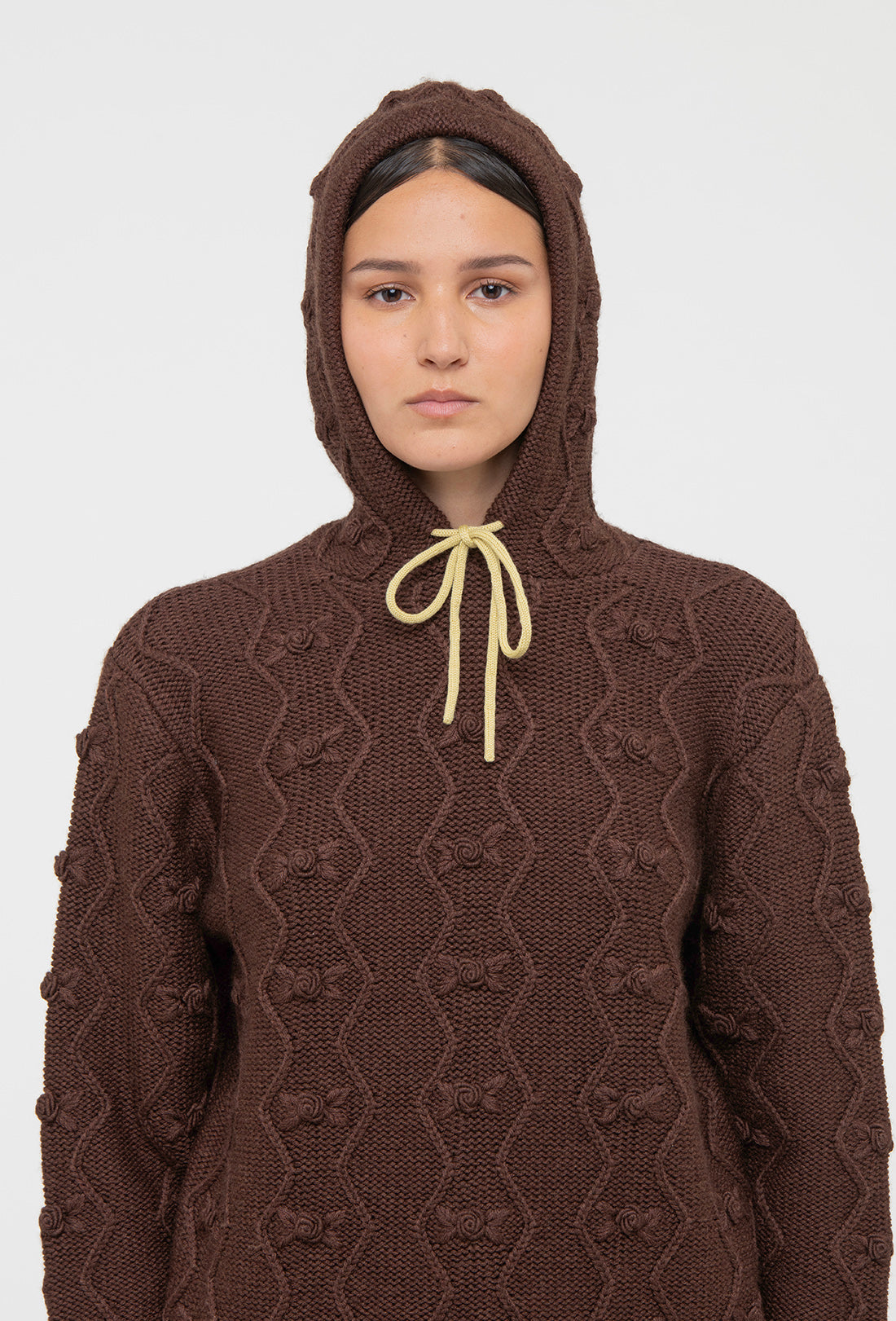 Junie Hoodie - Chocolate Brown