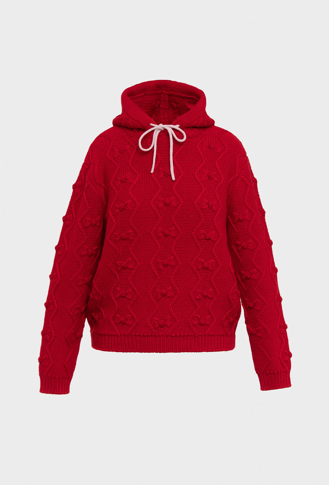 Junie Hoodie - Rose Red