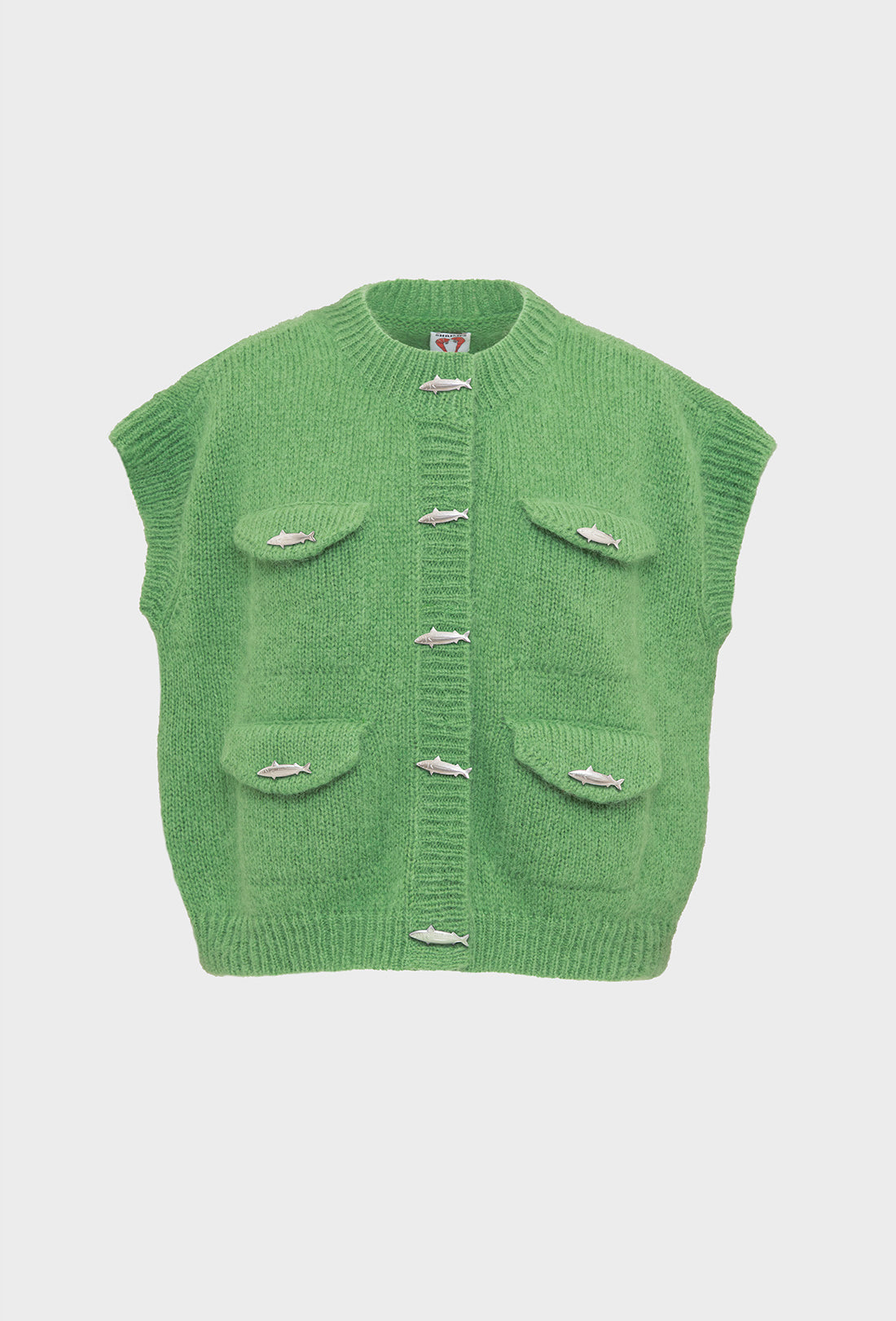 Lennox Vest - Leaf Green
