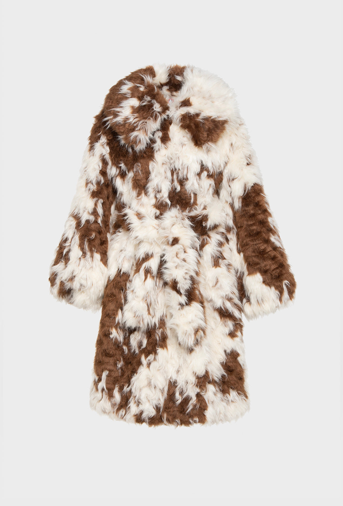 Lincoln Coat - Faux Cowhide