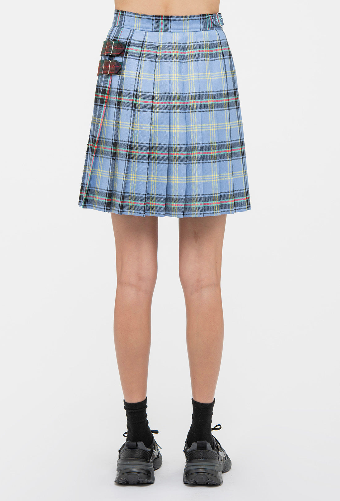 Murphy Skirt - Blue Tartan