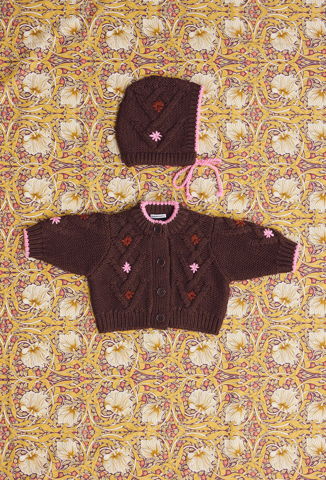 Prince Baby & Kids Bonnet - Brown/Multi