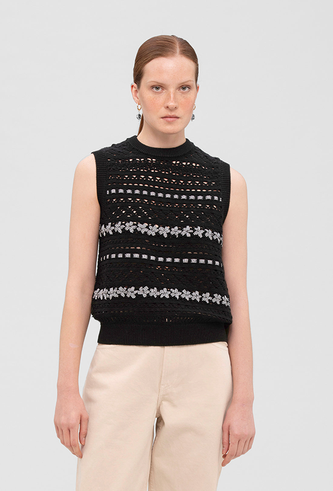 Salem Vest - Black Gingham