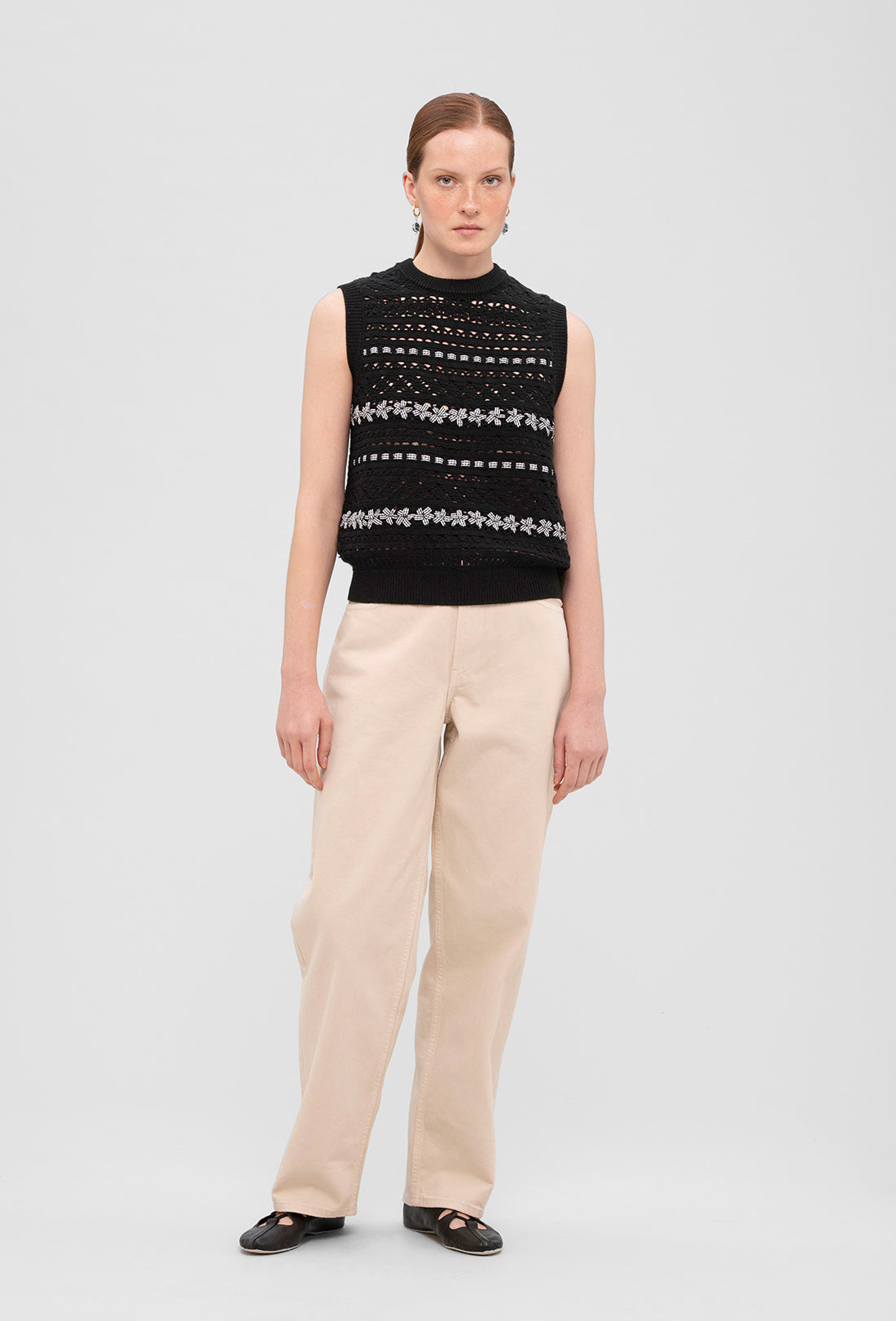 Salem Vest - Black Gingham