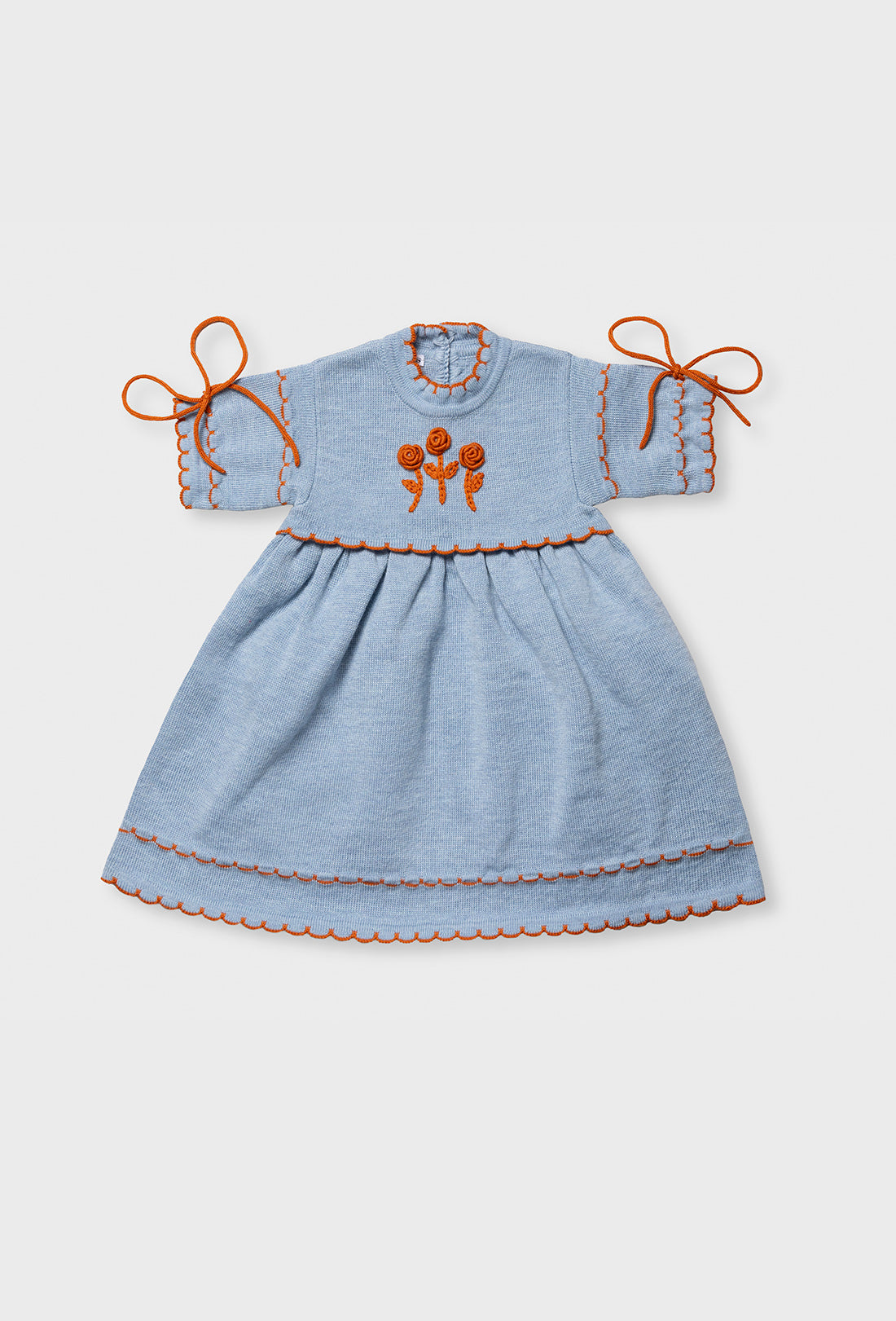 Sia Baby & Kids Dress - China Blue/Rust