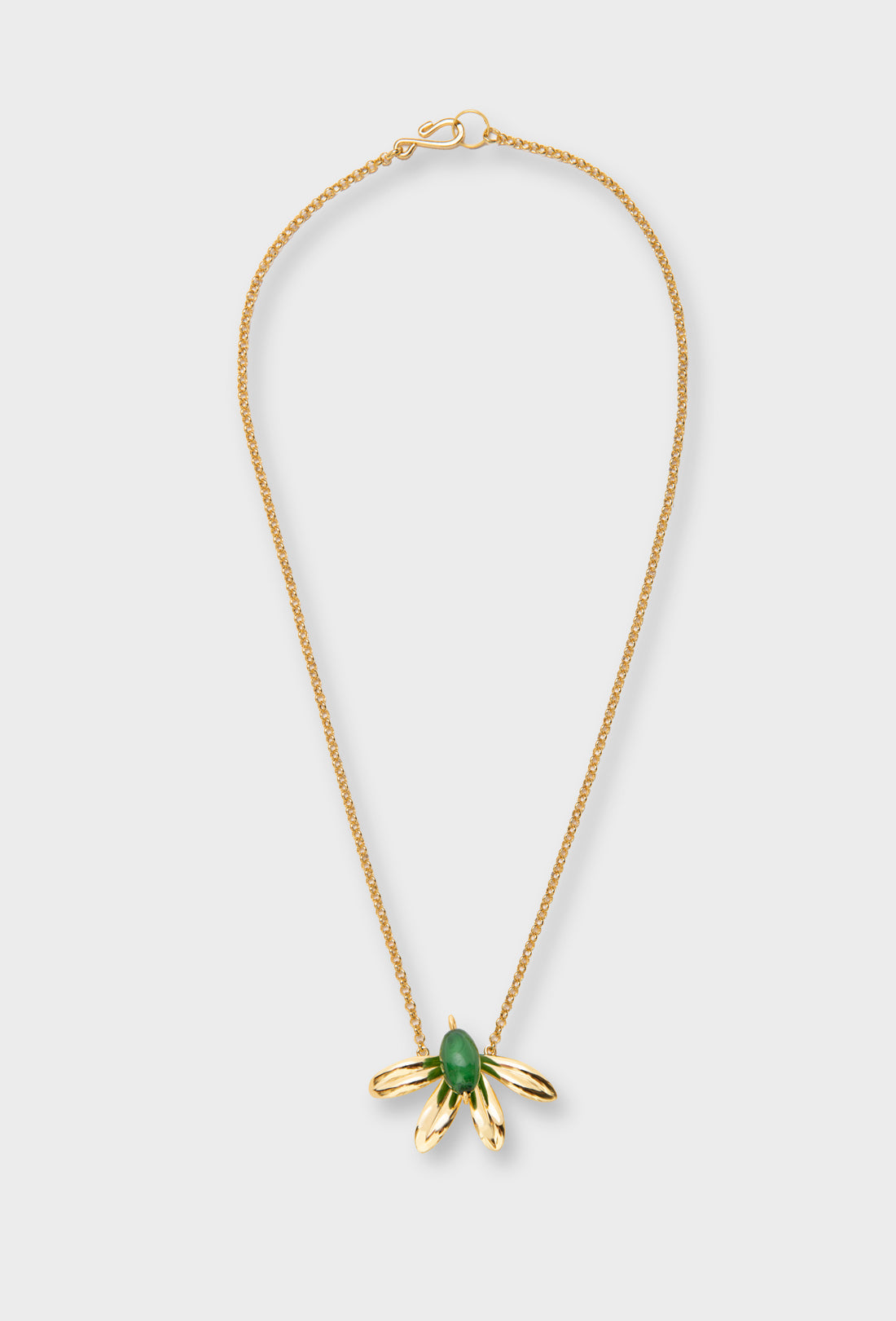 Sophia Necklace - Gold/Green