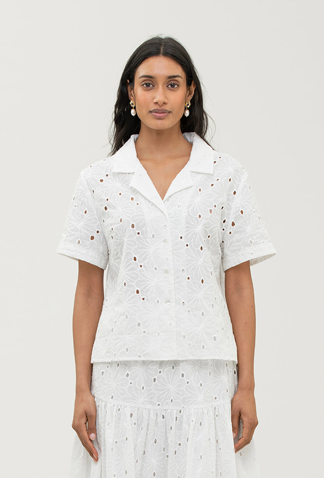 Carina Blouse - Off White