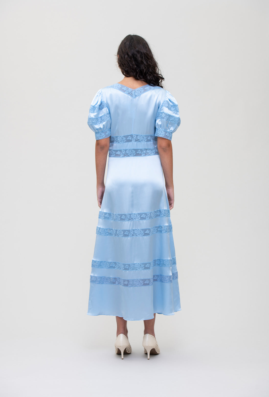 Cressida Dress - Bluebell - Final sale