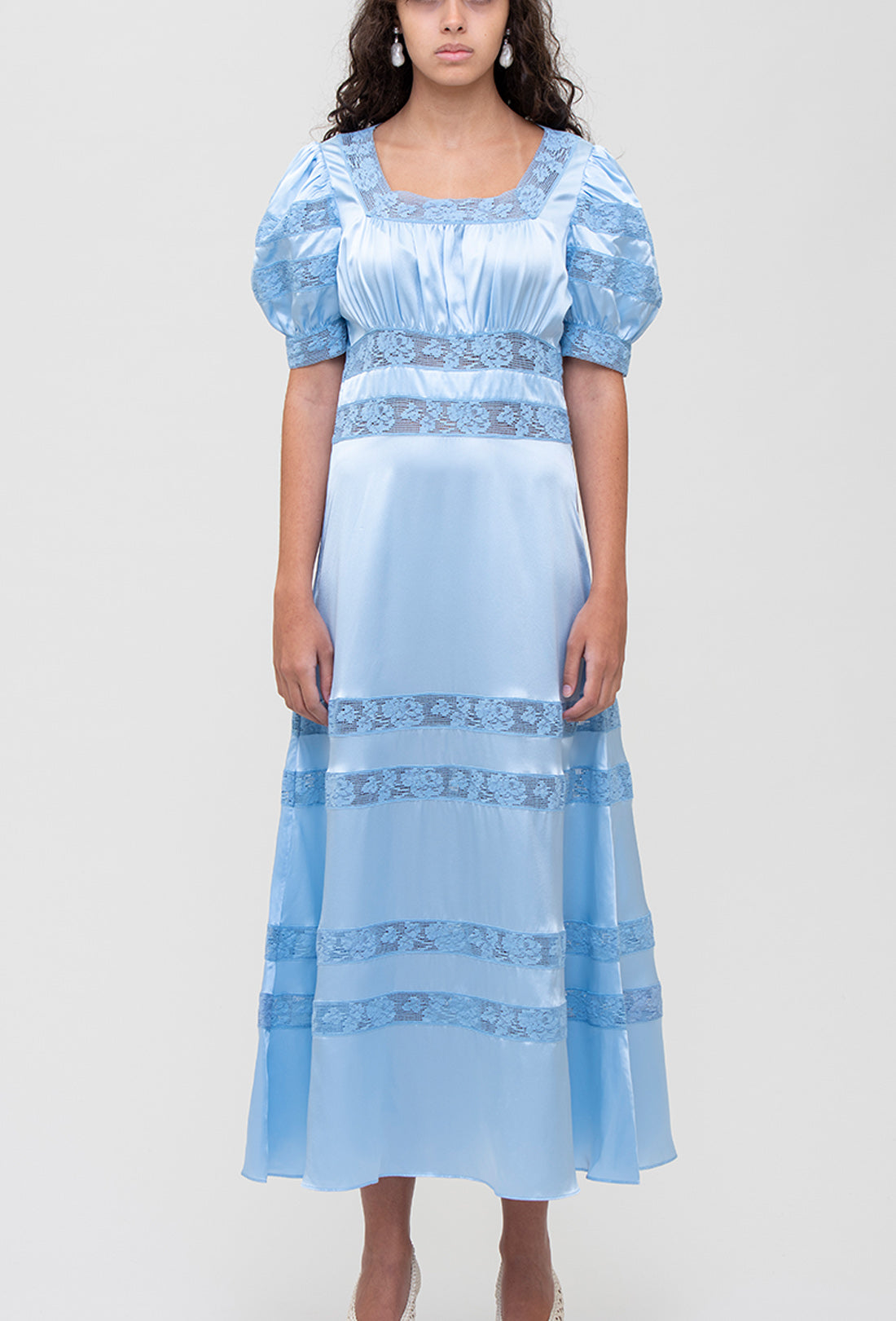 Cressida Dress - Bluebell - Final sale