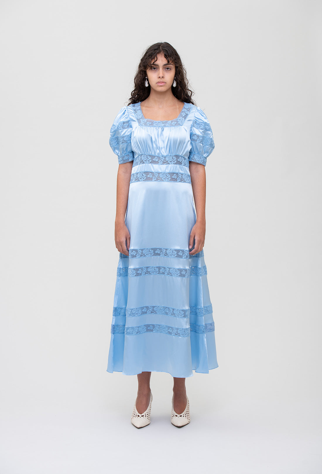 Cressida Dress - Bluebell - Final sale