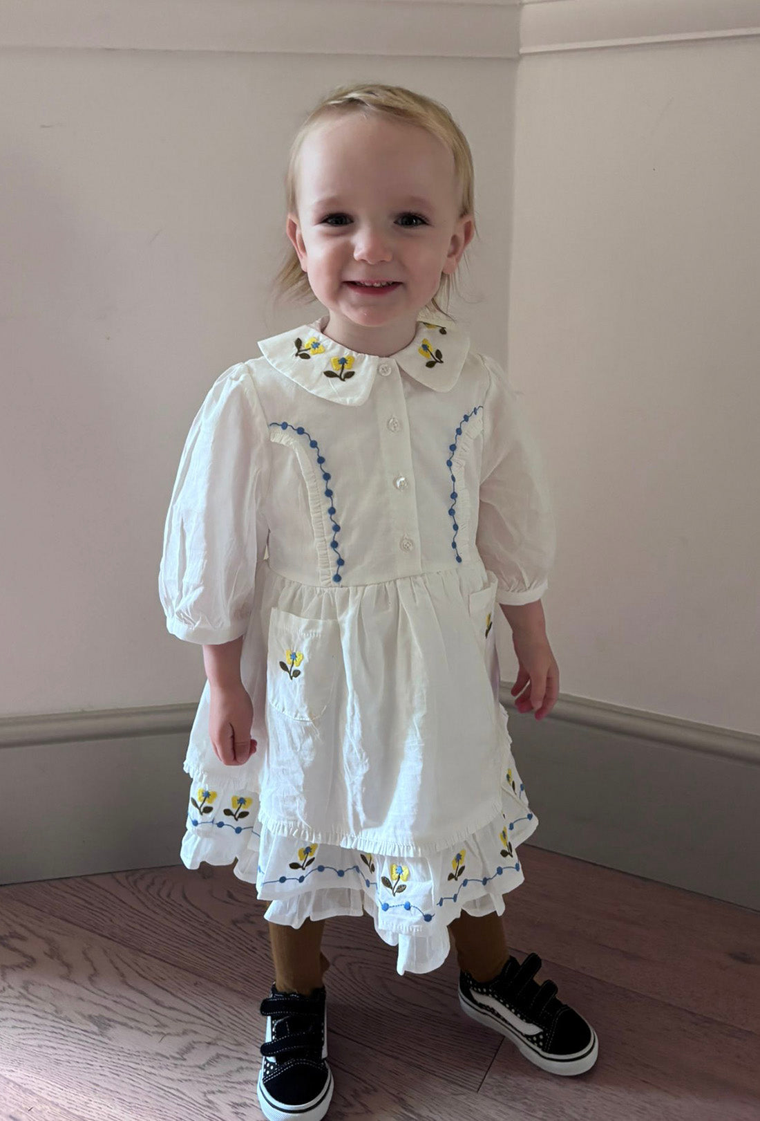 Hera Baby & Kids Dress - White/Multi