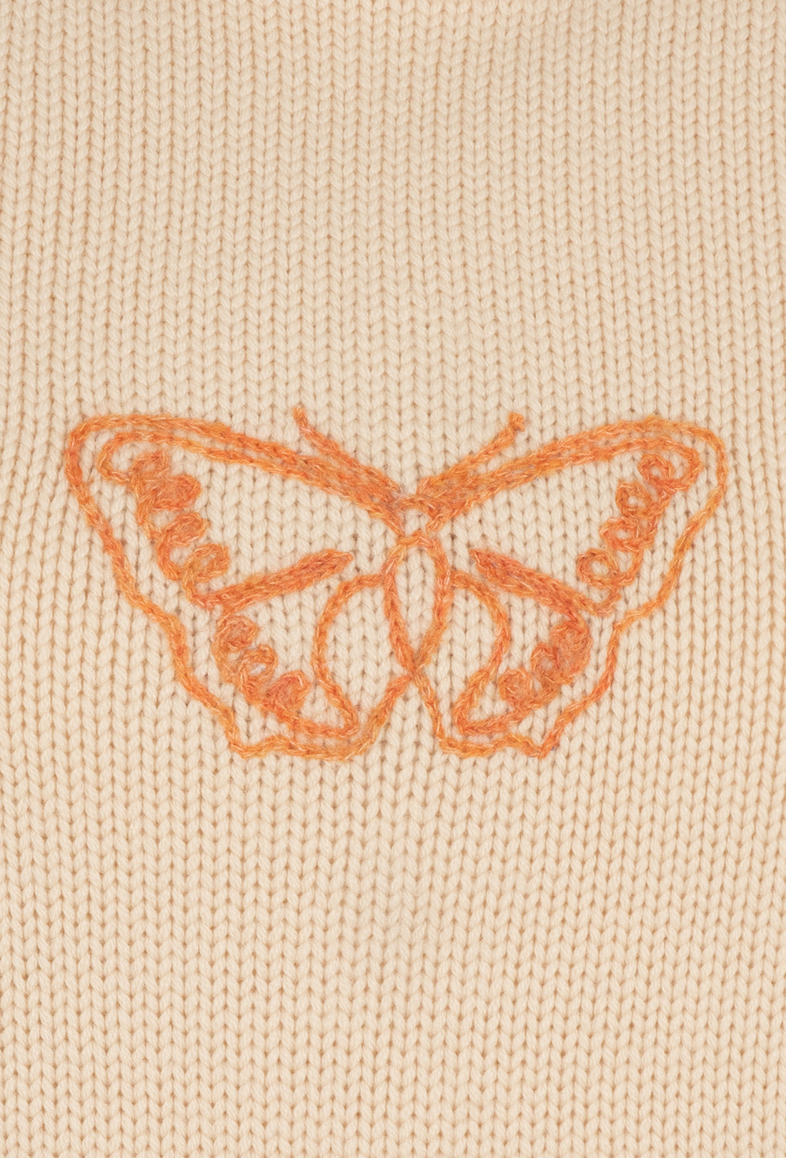 peanut knit butterfly vest