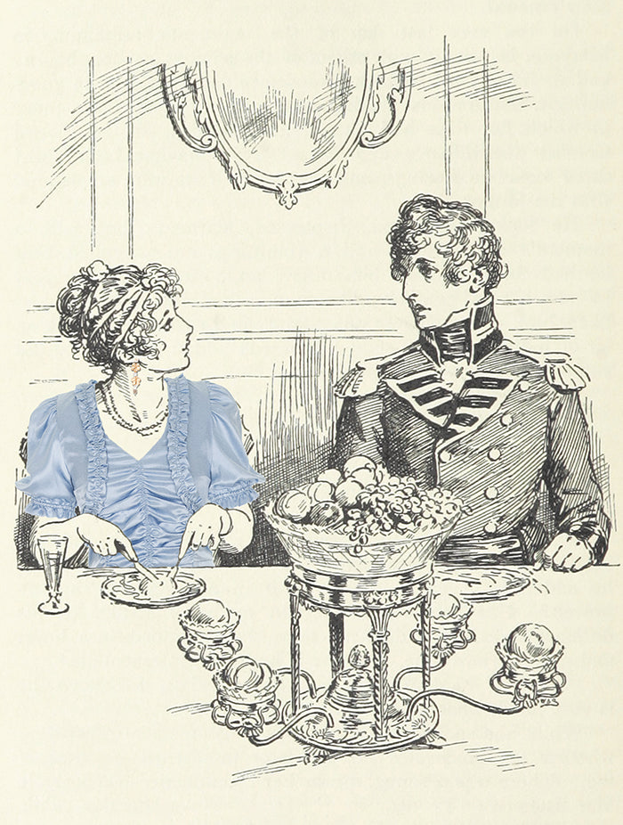 Illustration from Pride and Prejudice by Jane Austen