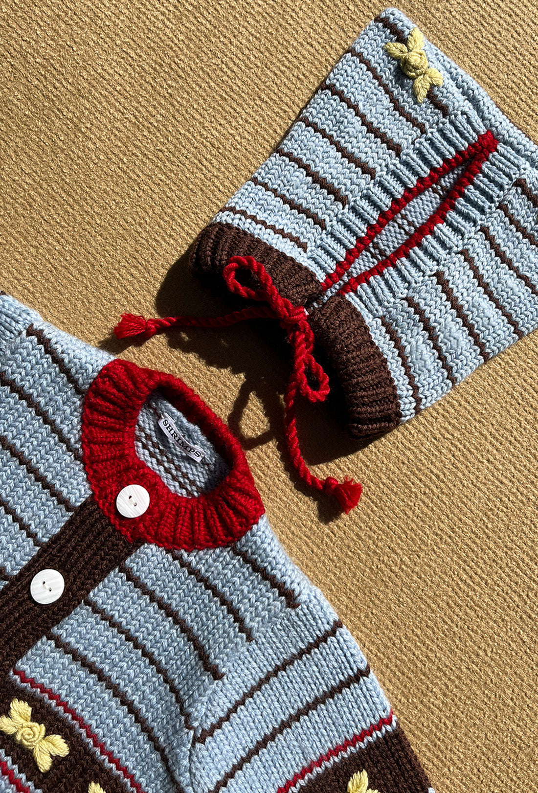 Dalloway Baby Bonnet - China Blue/Mix