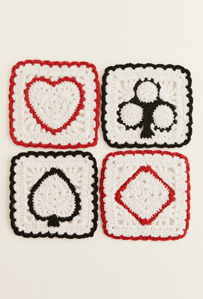 Shrimps x Reformation Aces Regenerative Wool Coasters - Arctic/Multi