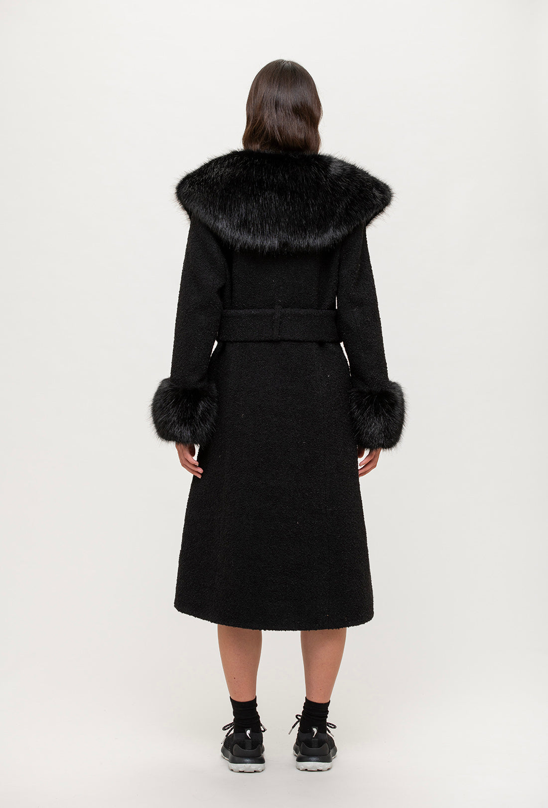 Balthasar Coat - Black/Pearl