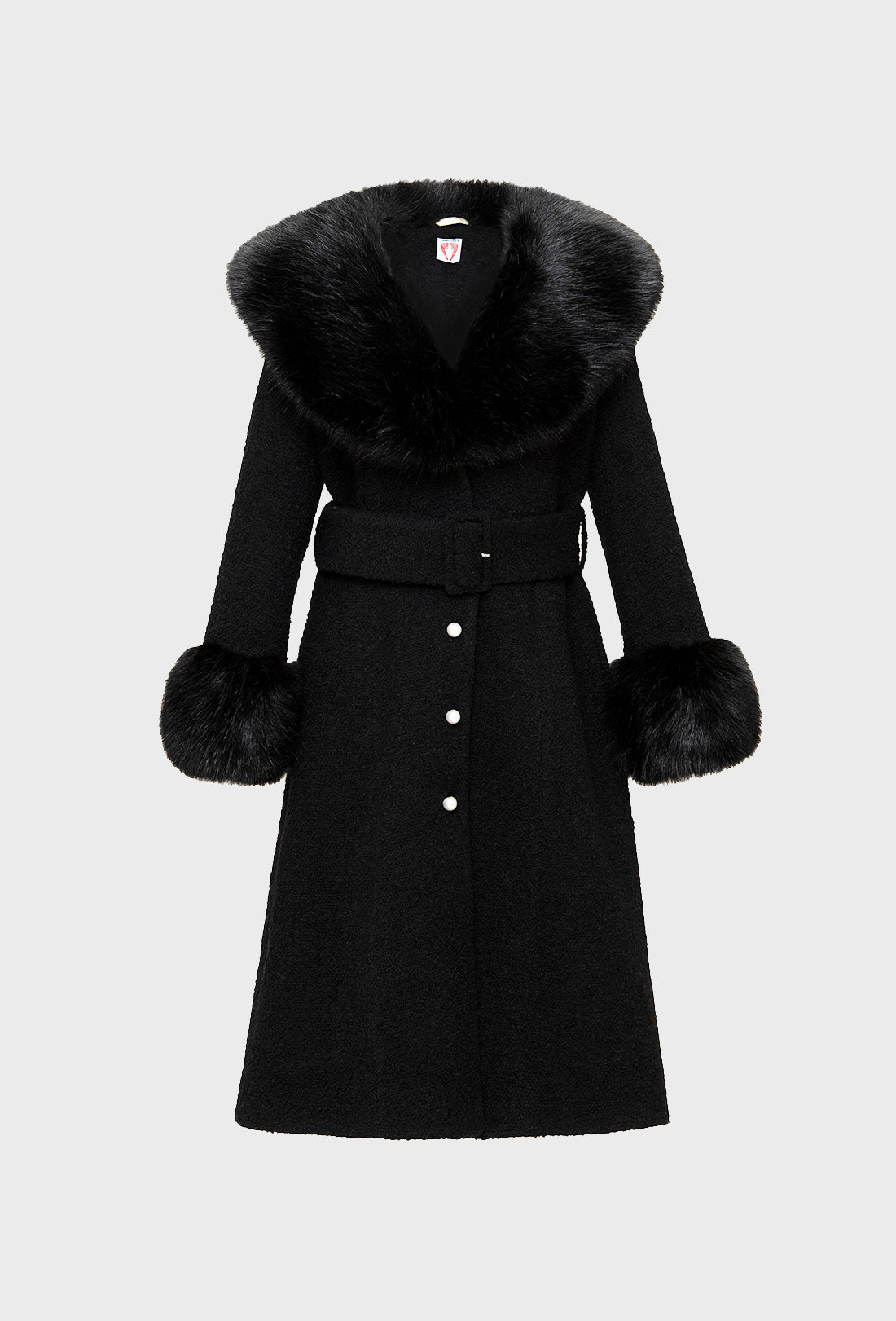 Balthasar Coat - Black/Pearl