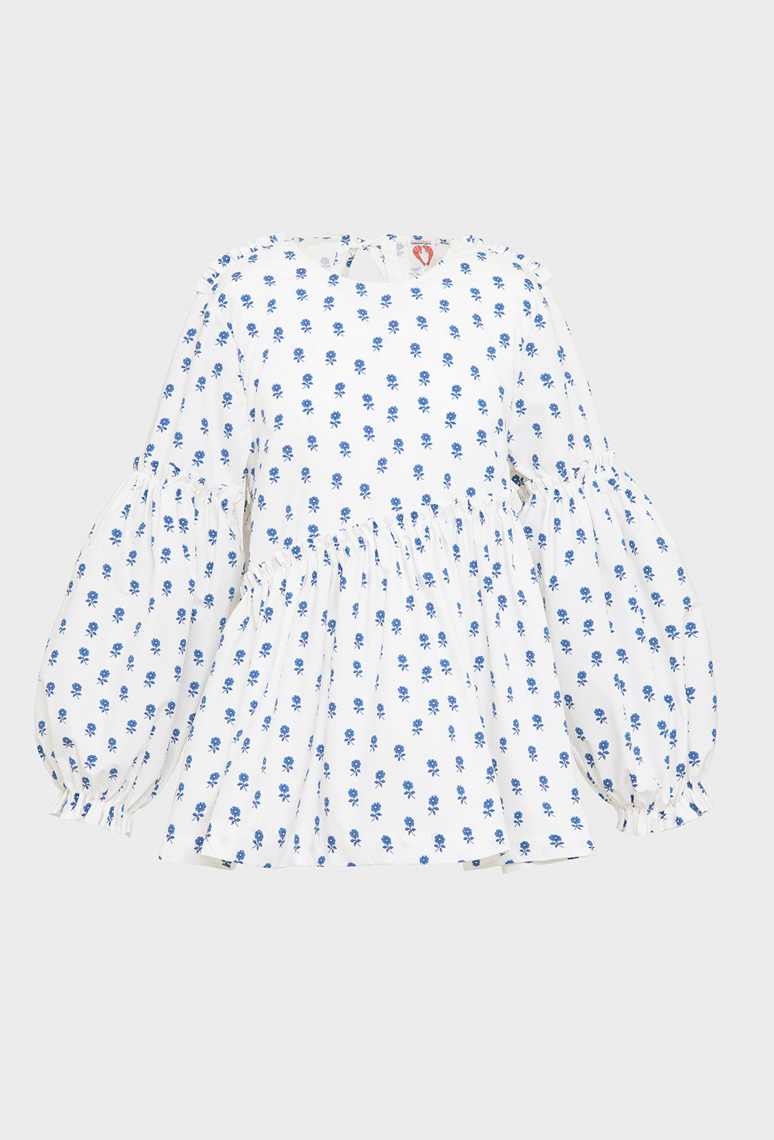 Anthea Blouse - Delft Flower