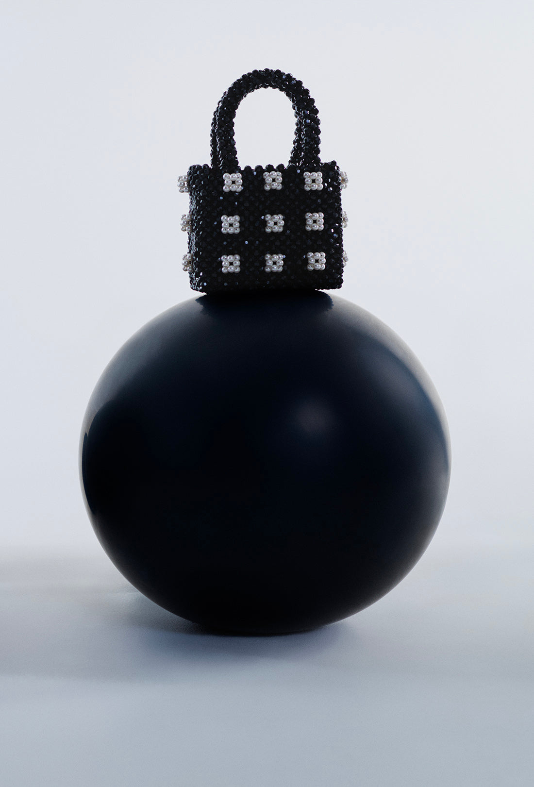 Mini Antonia Bag - Black/Pearl