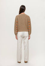 Bennett Cardigan - Camel/Orange