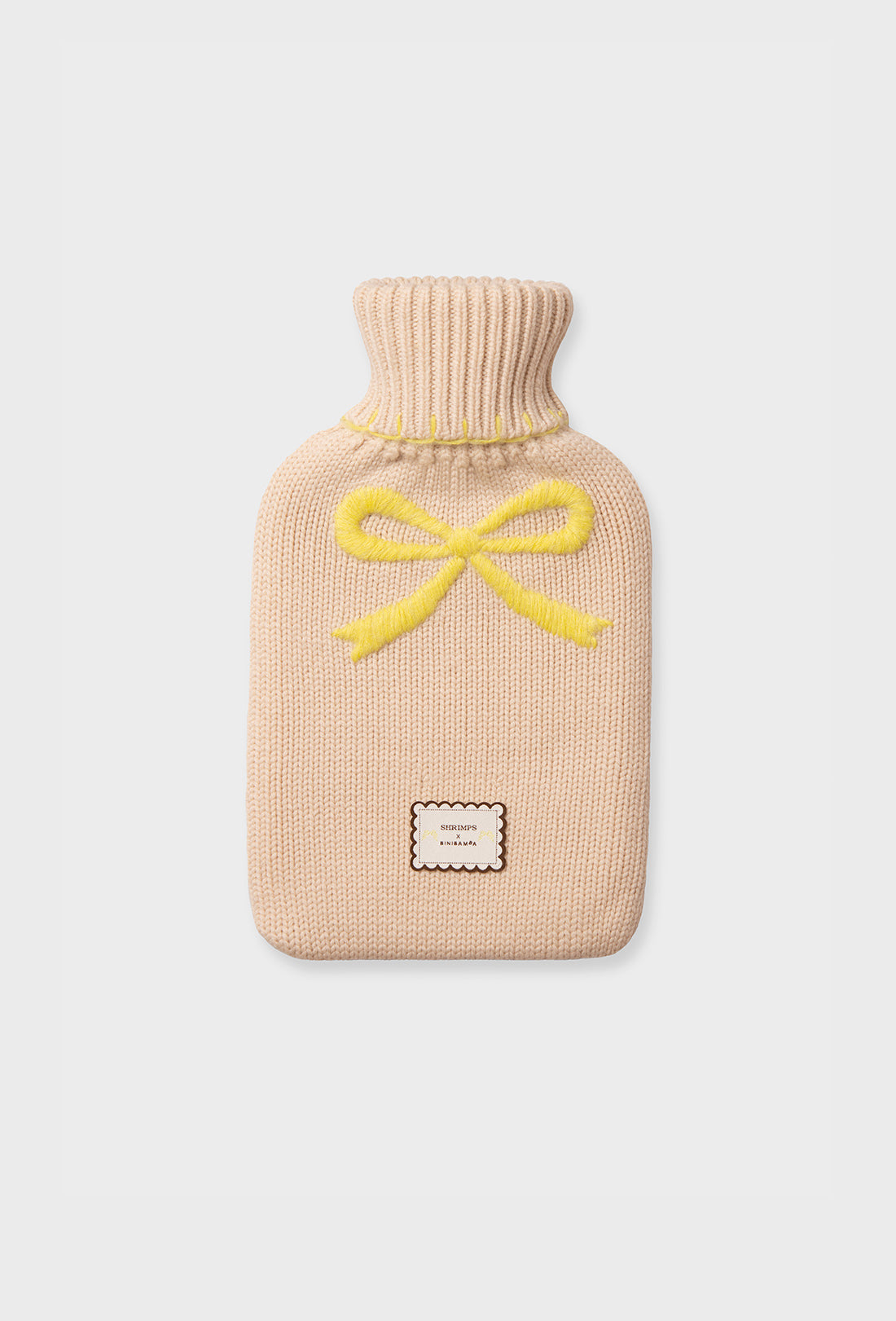 Shrimps x BINIBAMBA Delores Hot Water Bottle - Peanut/Primrose