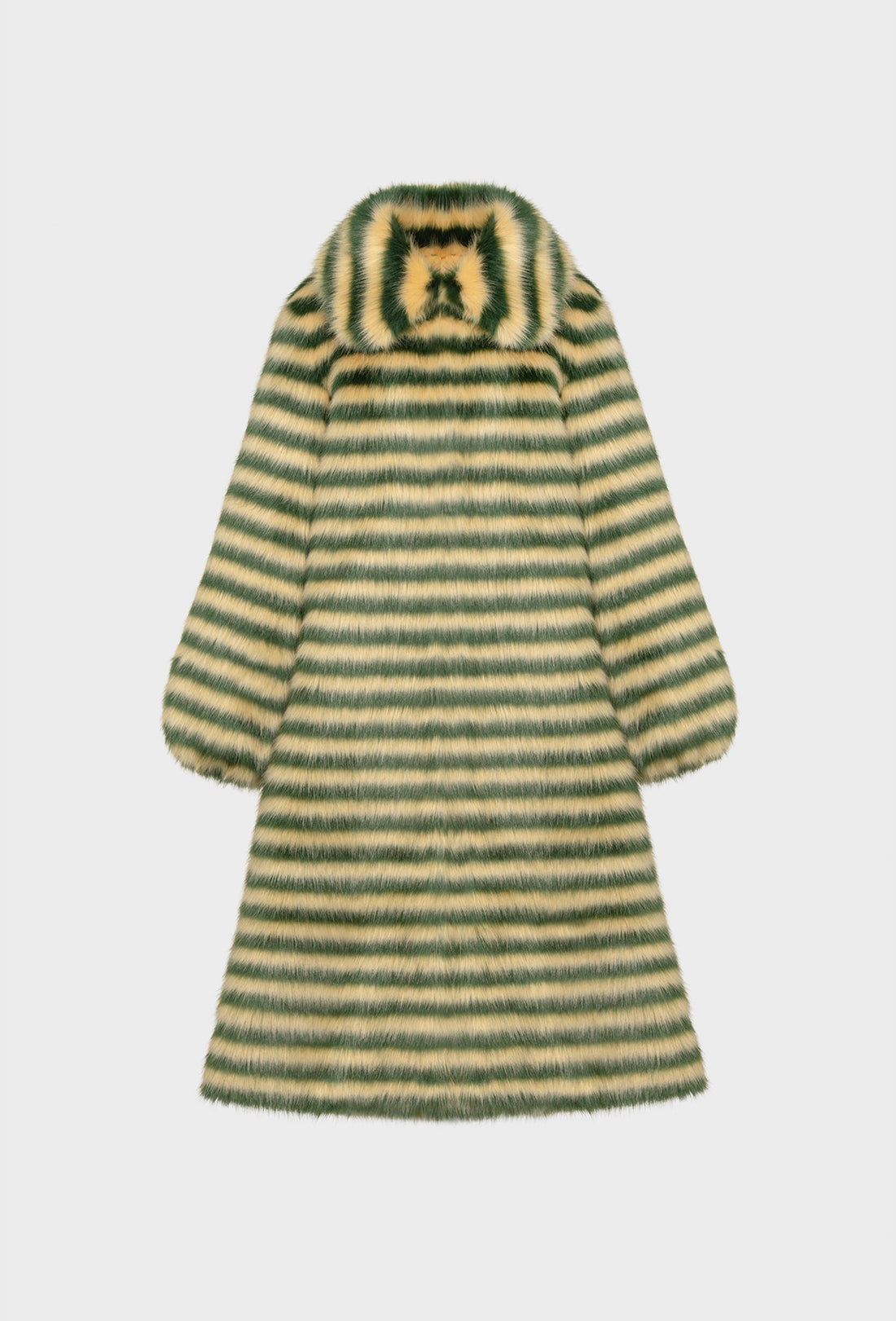 Bulmer Coat - Yellow/Green Stripe