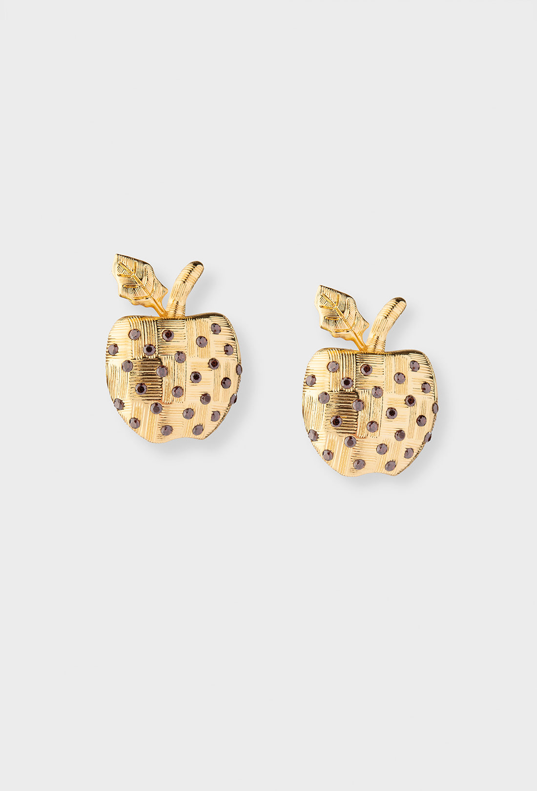 Carolina Earrings - Gold/Brown