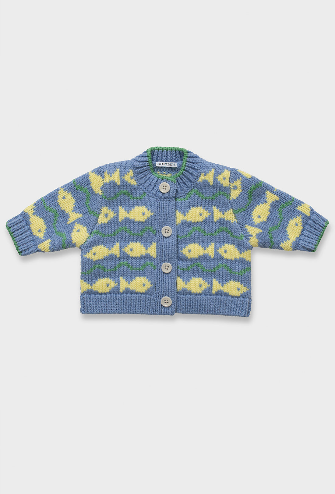 Chloe Baby &amp; Kids Cardigan - Greek Blue/Multi