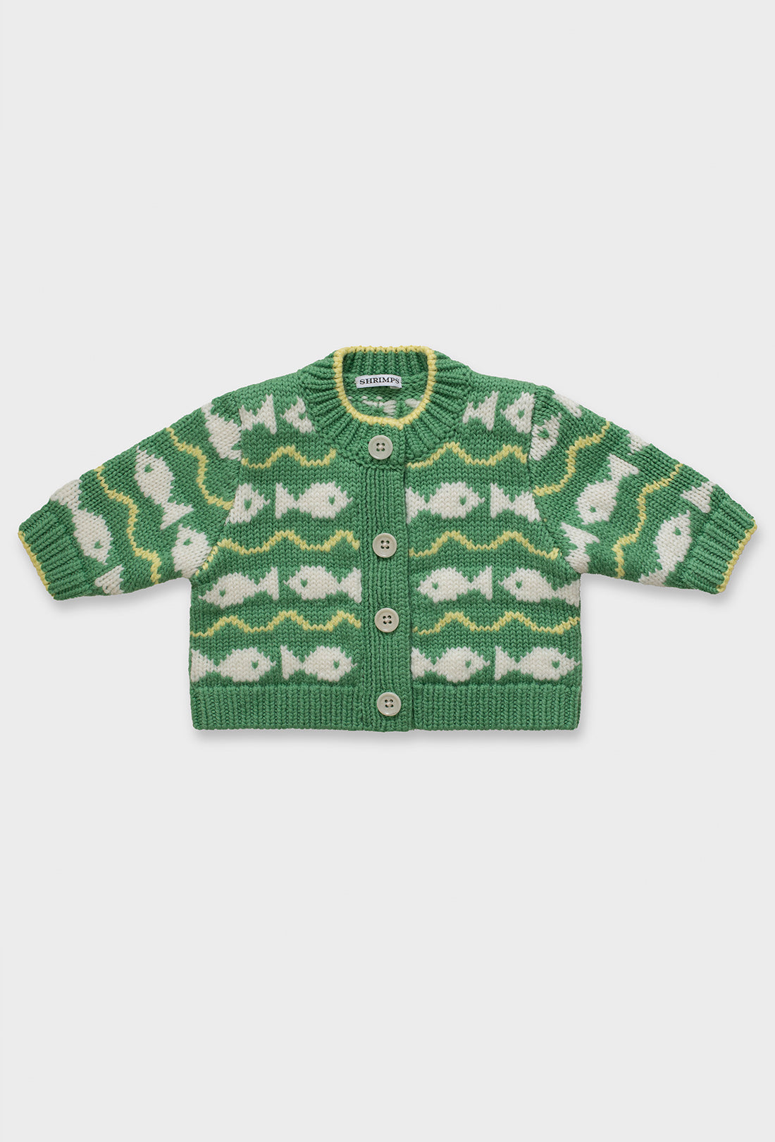 Chloe Baby &amp; Kids Cardigan - Leaf Green/Multi