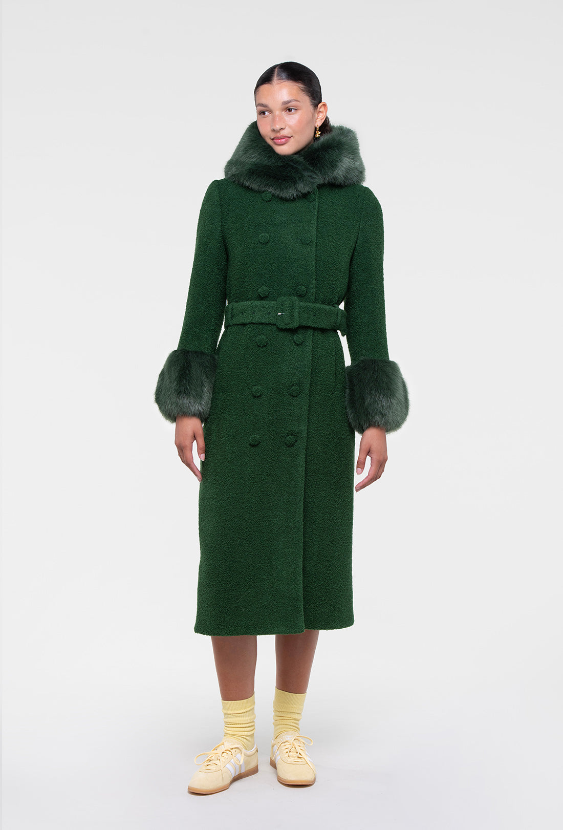Dallas Coat - Forest Green