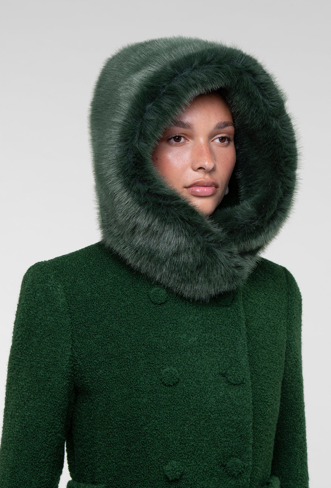 Dallas Coat - Forest Green